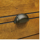 Solid Wood End Table, Rectangle 23.6 inch Narrow Side Table with Drawer, Vintage Bedside Table Nightstand for Small Spaces