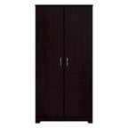Tall Bathroom Storage Cabinet with Doors, 4-Shelf Adjustable, Transitional Style, 30W x 16D x 61H