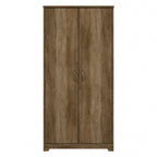 Tall Bathroom Storage Cabinet with Doors, 4-Shelf Adjustable, Transitional Style, 30W x 16D x 61H