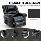 Power Lift Recliner Chair, Dual Motor, 8-Node Massage, Lumbar Heat, USB Port, 350 lb Capacity