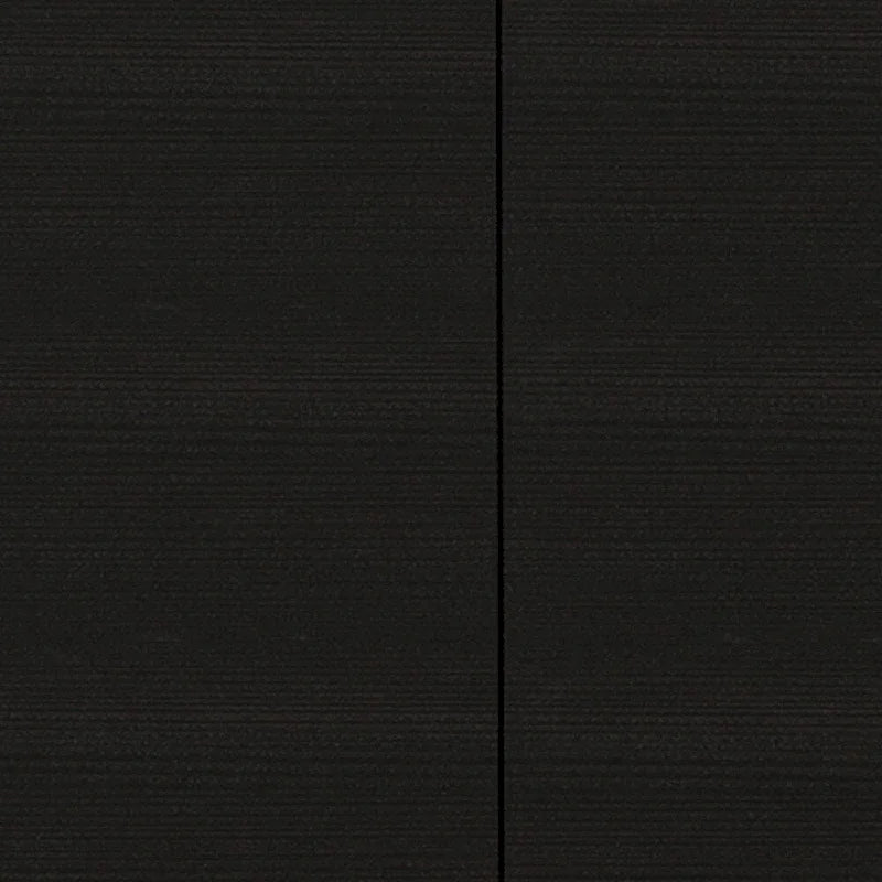 47" Wall Mounted Cabinet with 4 Doors & Interior Shelves, Particle Board, Modern Style, Black