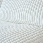 Modular Sectional Couch, Convertible V Shaped Sofa for Living Room, 5 Seat Comfy Modular Sofa With Chaise Ottoman