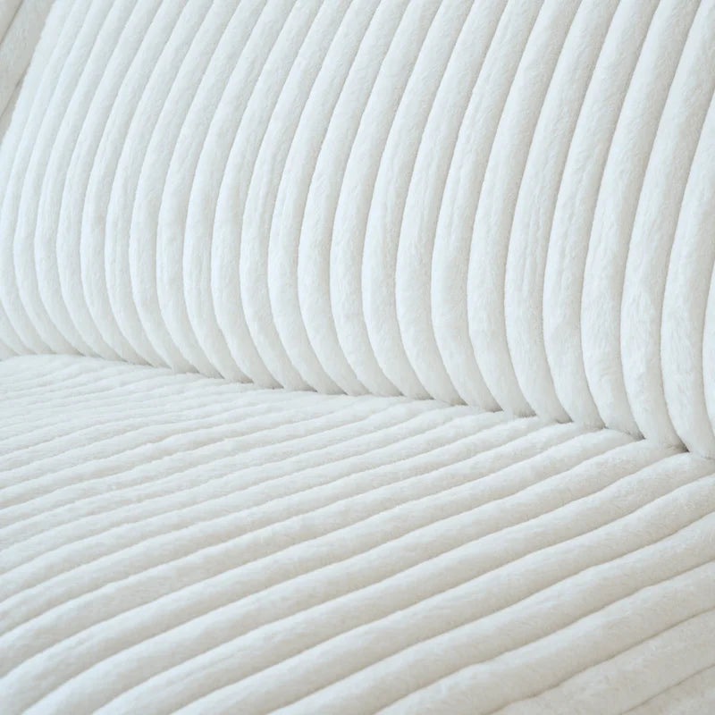 Modular Sectional Couch, Convertible V Shaped Sofa for Living Room, 5 Seat Comfy Modular Sofa With Chaise Ottoman