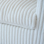 Modular Sectional Couch, Convertible V Shaped Sofa for Living Room, 5 Seat Comfy Modular Sofa With Chaise Ottoman