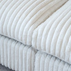 Modular Sectional Couch, Convertible V Shaped Sofa for Living Room, 5 Seat Comfy Modular Sofa With Chaise Ottoman