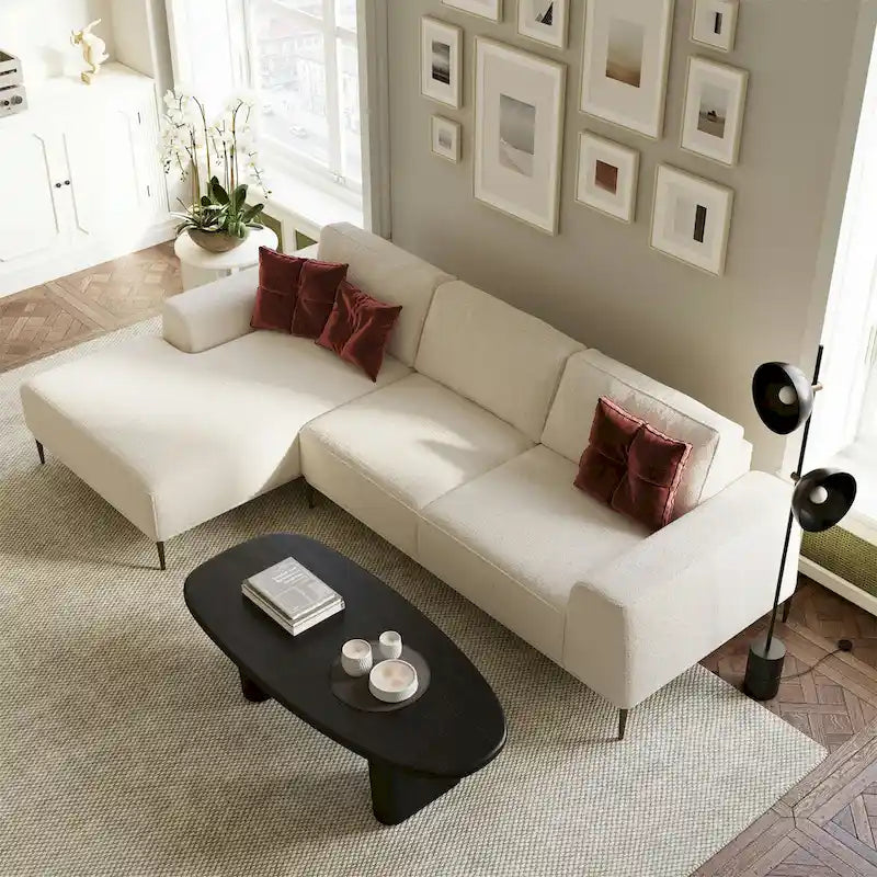 113 Fabric Sectional Sofa