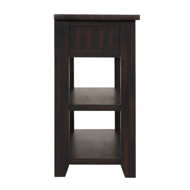 Vintage Console Table with 3 Drawers & 2 Shelves, Solid Pine & MDF, 48.82"W, 99 lb Capacity