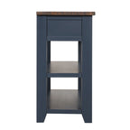 Vintage Console Table with 3 Drawers & 2 Shelves, Solid Pine & MDF, 48.82"W, 99 lb Capacity