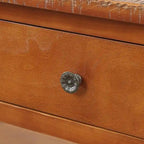 Vintage Console Table with 3 Drawers & 2 Shelves, Solid Pine & MDF, 48.82"W, 99 lb Capacity