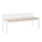 Buford Solid Wood Cane Bench