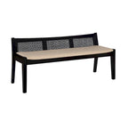 Buford Solid Wood Cane Bench