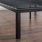 Metal Platform Bed Frame with QuickLock Assembly, No Box Spring Needed, 12" Storage Clearance, Twin/Full/Queen/King