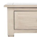 2-Drawer Console Table with Open Shelf, 35.5"W x 13"D x 29.5"H, Entryway Accent Table