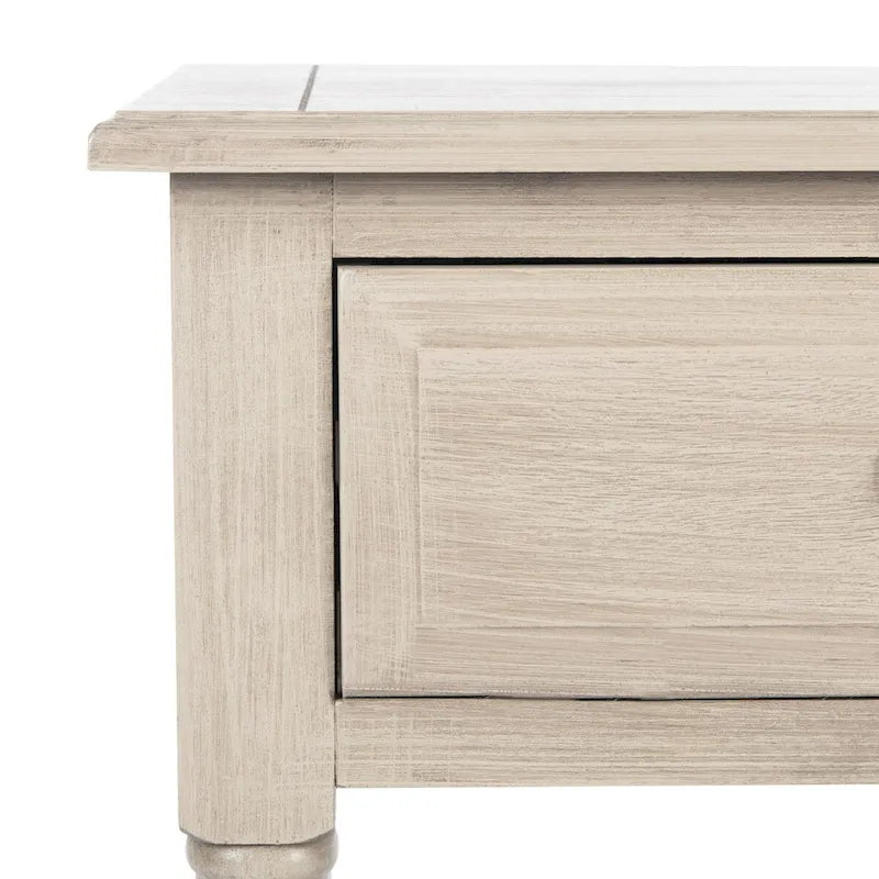 2-Drawer Console Table with Open Shelf, 35.5"W x 13"D x 29.5"H, Entryway Accent Table