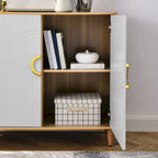 Most comfortable storage cabinet with doors and shelves, modern MDF feature cabinet with adjustable shelves