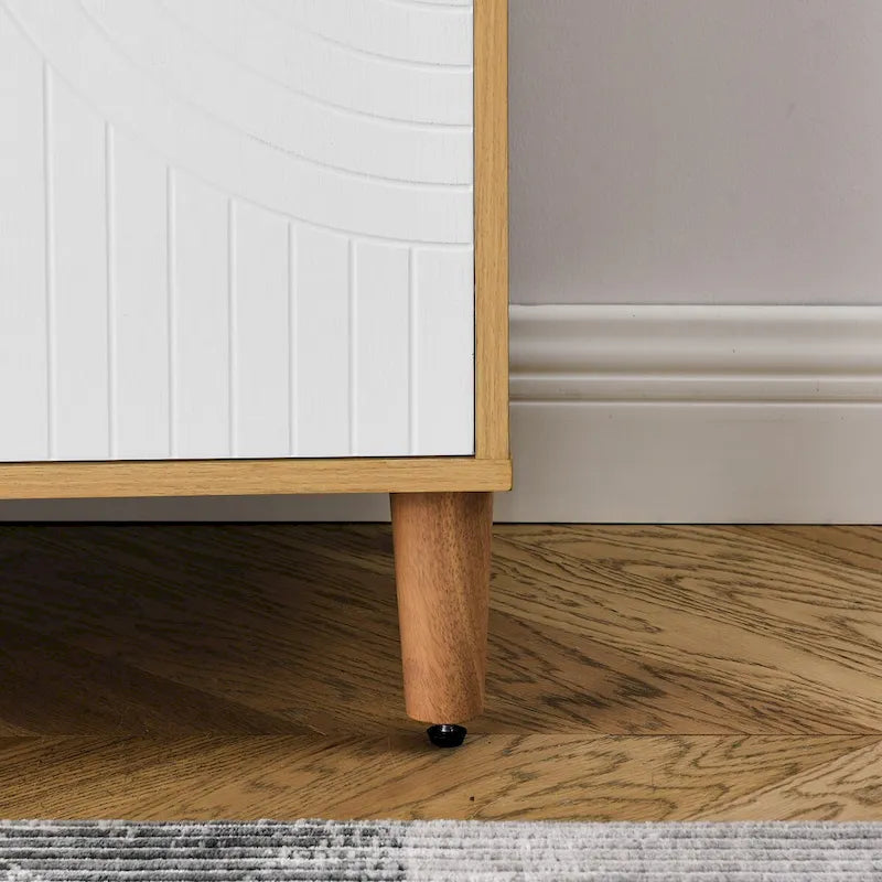 Most comfortable storage cabinet with doors and shelves, modern MDF feature cabinet with adjustable shelves