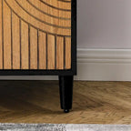 Most comfortable storage cabinet with doors and shelves, modern MDF feature cabinet with adjustable shelves