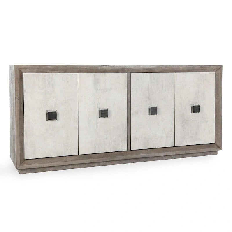 Denver 80 Distressed Gray Sideboard Buffet