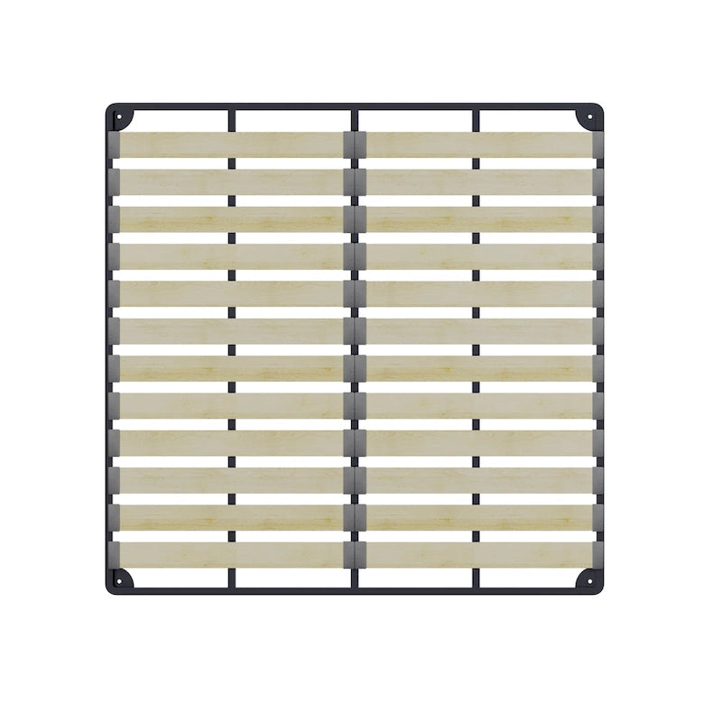 King Size Velvet Upholstered Platform Bed Frame, Padded Headboard, Pine Slats, 1000 lbs Capacity