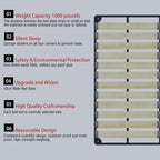 King Size Velvet Upholstered Platform Bed Frame, Padded Headboard, Pine Slats, 1000 lbs Capacity
